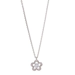 KATE SPADE • Silver Stencil Scalloped Necklace